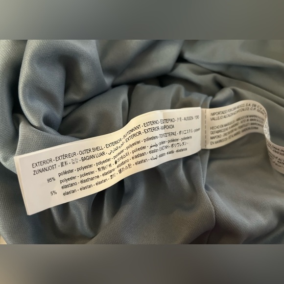 ZARA New ASYMMETRIC Tie Dye Print One Shoulder Tulle MINI Dress Small Gray Pink - Picture 8 of 10